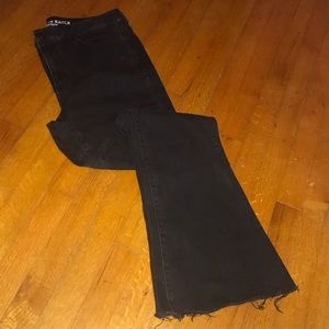 Brand new super high rise black vintage flares
